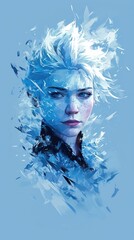 Cartoon digital avatars of Frozen Fury