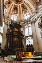 Baroque Splendor of Vienna's Church Altar