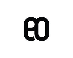 EO logo design vector template