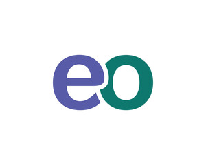 EO logo design vector template