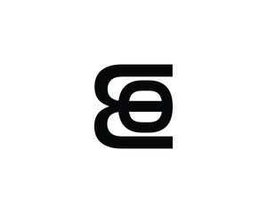 Obraz premium EO OE Logo design vector template