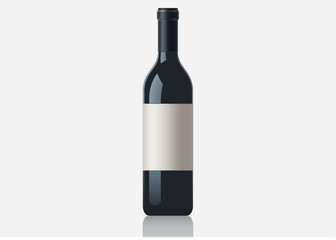 WINE - RED WINE BOTTLE