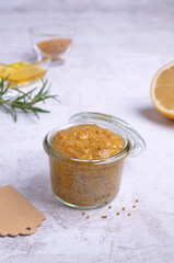 Traditional Bavarian mustard