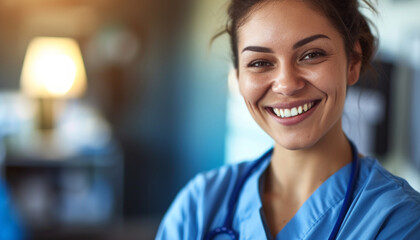 Confident Healthcare Professional with a Warm Smile