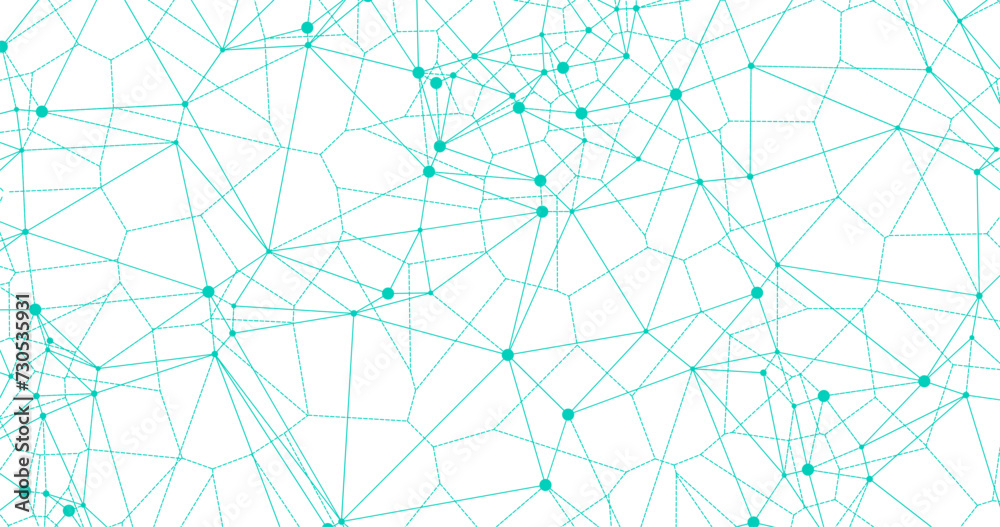 Poster abstract geometric background. plexus mesh backdrop molecular. connected dots. vector illustration