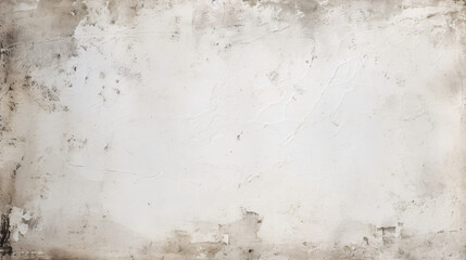 Obraz premium Aged white paint peeling off grunge wall texture