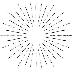 Obraz premium Starburst, sunburst