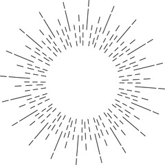Obraz premium Starburst, sunburst