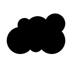 cloudscape of clouds and weather set icons