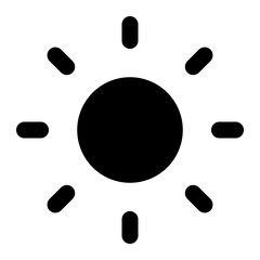 sun of clouds and weather set icons