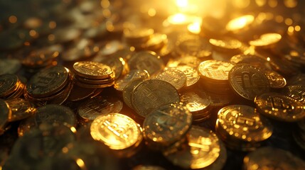 golden christmas balls