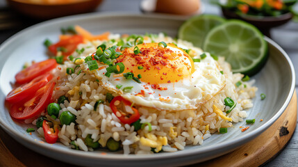 Fried Rice with Fried Egg