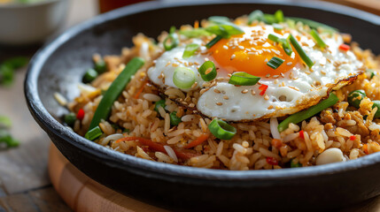 Fried Rice with Fried Egg