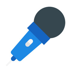 Microphone flat icon