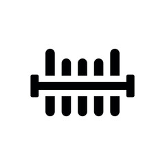 barcode icon vector illustration