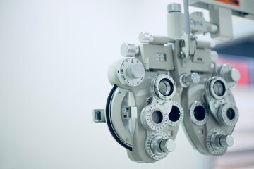 Phoropter for eye test 