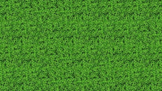 Grass and garden texture background vector. Summer and Green backyard template. Realistic lawn, mead, meadow, sod and turf background. Fresh grass and green field wallpaper and cover. Vector.