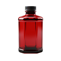 Automotive Fluid bottle isolated on transparent background