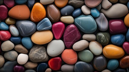 Image of colorful rocks and pebbles.