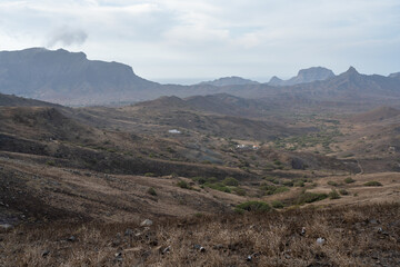karge Landschaft auf dem Monte Verde