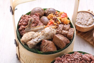 gudeg is indonesian traditioan food from jogjakarta