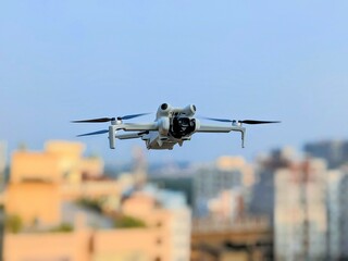 Flying drone for video shoot