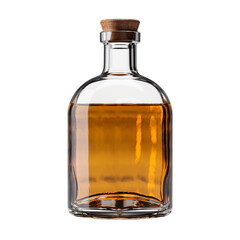 Flask with a Collapsible Shot Bottle isolated on transparent background