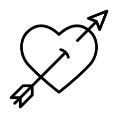 Cupid line icon