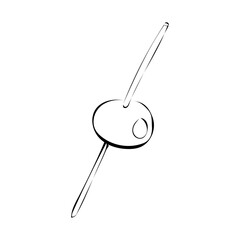 Olive,Olifen,Zahnstocher,Cocktail,Essen,Dekoration,