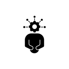 skill concept line icon. Simple element illustration. skill concept outline symbol design.