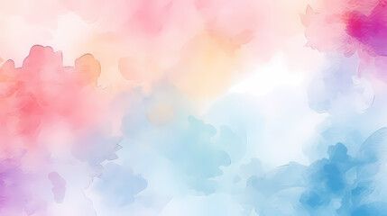 Colorful abstract watercolor seamless pattern background, abstract texture