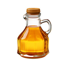 Honey bottle isolated on transparent background