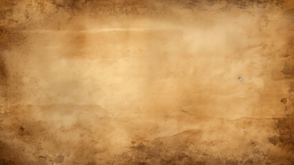 ancient parchment background weathered paper texture for text - obrazy, fototapety, plakaty
