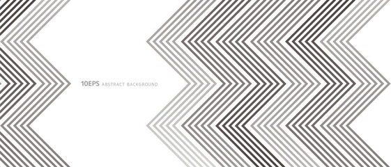 グレーの幾何学模様の抽象的な背景。ラインパターン。