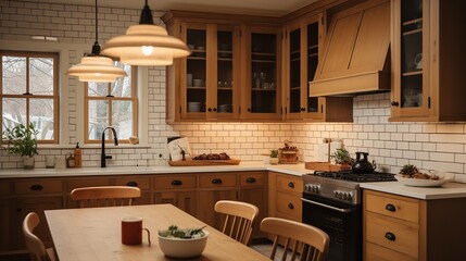 Oceanfront Opulence: Contemporary Coastal Kitchen with Breathtaking Views