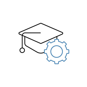 mastery concept line icon. Simple element illustration. mastery concept outline symbol design.