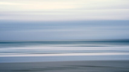 Fototapeta premium Waves and beach smooth texture for seascape background