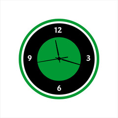 Vector Set of Office Wall Clocks of various shapes Design Template Isolated on White background. Dial with Roman numerals. Wall Clock Mock-up for Branding and Advertising Isolated. Watch Face Design