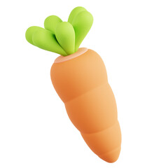 Carrot 3D Illustration