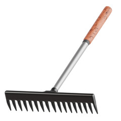 Rake 3D Illustration