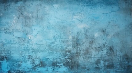 Fototapeta na wymiar Blue-colored rough-textured grunge background.