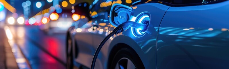 Electric vehicles background 