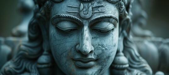 Lord Shiva. Hindu religion concept. Generative AI technology.	
 - obrazy, fototapety, plakaty