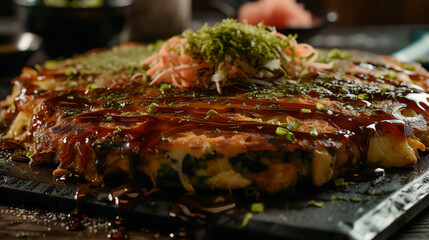 Okonomiyaki - obrazy, fototapety, plakaty