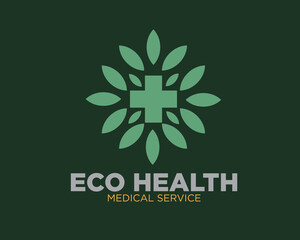 eco health care logo designs for traditional medicine 