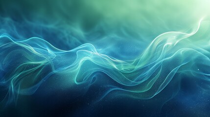 Fototapeta premium A calm blue backdrop with a soft gradient. Free from any objects or shapes.