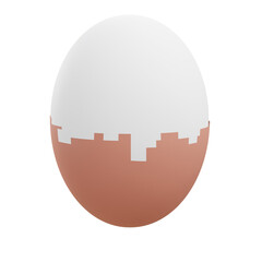 3 D illustration of  work in progress icon