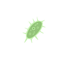 Amoeba Icon Illustration 