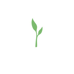 Green Tea leaves vektor 