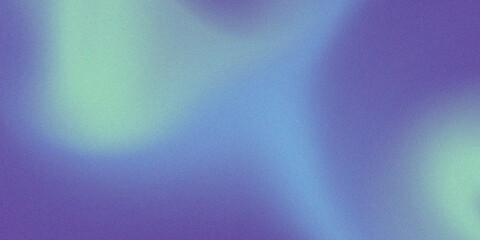 Grainy gradient curve background and blurred. green blue purple pastel color. abstract background holographic.
